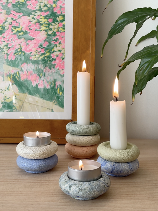 Bougeoirs Bob Binz eco-design